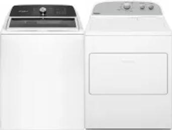 Side by Side Washer & Dryer Set