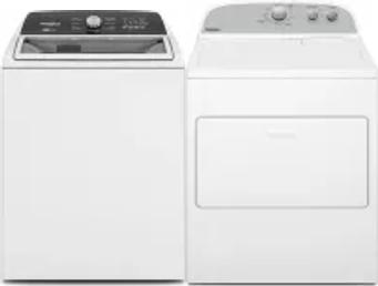 Side by Side Washer & Dryer Set