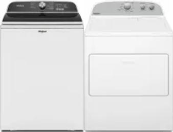 Side by Side Washer & Dryer Set