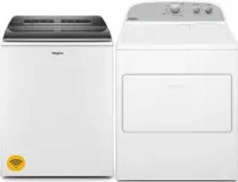 Side by Side Washer & Dryer Set