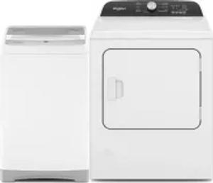 Side by Side Washer & Dryer Set