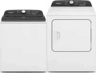Side by Side Washer & Dryer Set