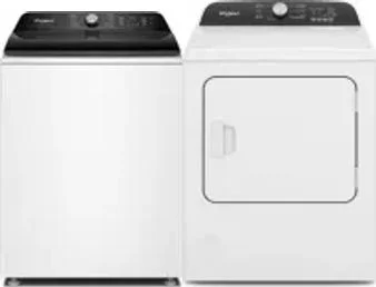 Side by Side Washer & Dryer Set