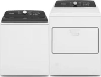 Side by Side Washer & Dryer Set