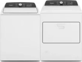 Side by Side Washer & Dryer Set