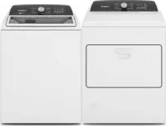 Side by Side Washer & Dryer Set
