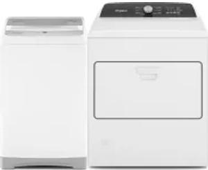 Side by Side Washer & Dryer Set