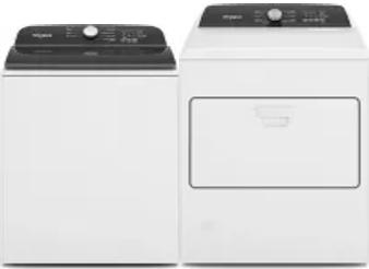 Side by Side Washer & Dryer Set