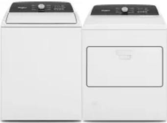 Side by Side Washer & Dryer Set
