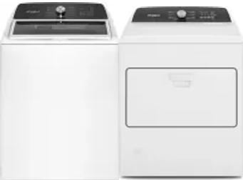 Side by Side Washer & Dryer Set