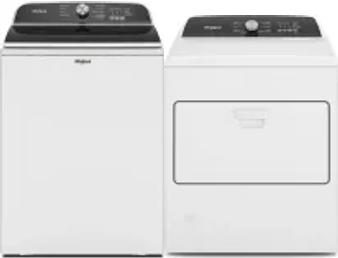 Side by Side Washer & Dryer Set