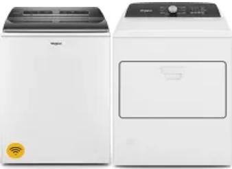 Side by Side Washer & Dryer Set