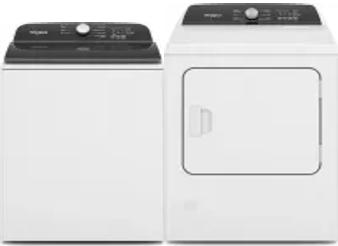 Side by Side Washer & Dryer Set