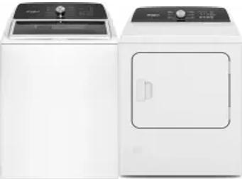 Side by Side Washer & Dryer Set