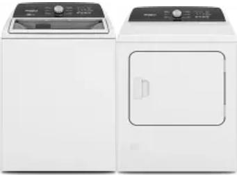Side by Side Washer & Dryer Set