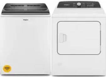 Side by Side Washer & Dryer Set