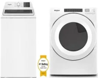 Side by Side Washer & Dryer Set