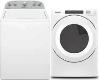 Side by Side Washer & Dryer Set