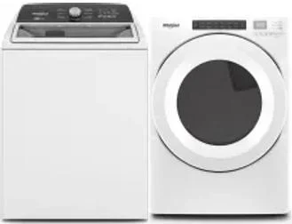Side by Side Washer & Dryer Set