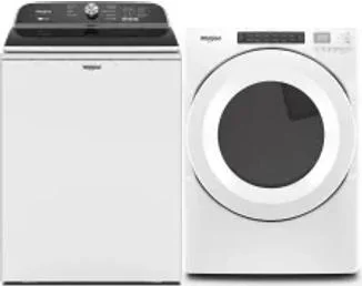 Side by Side Washer & Dryer Set