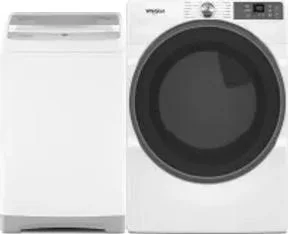 Side by Side Washer & Dryer Set