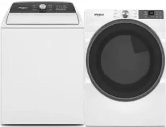 Side by Side Washer & Dryer Set