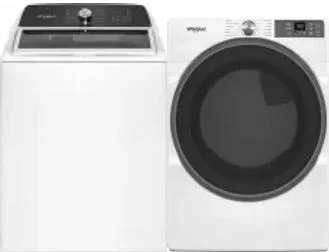 Side by Side Washer & Dryer Set