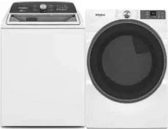 Side by Side Washer & Dryer Set