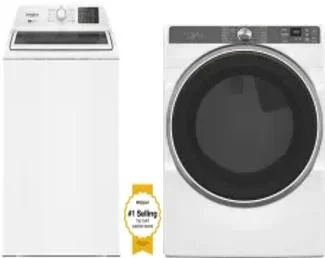Side by Side Washer & Dryer Set