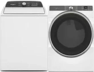 Side by Side Washer & Dryer Set