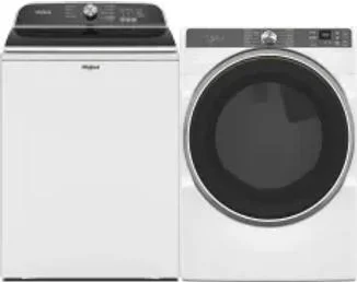 Side by Side Washer & Dryer Set