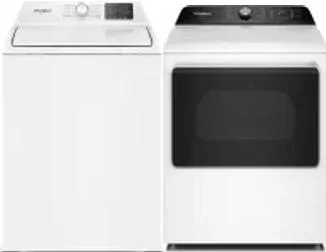 Side by Side Washer & Dryer Set