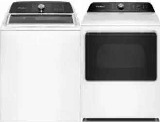 Side by Side Washer & Dryer Set