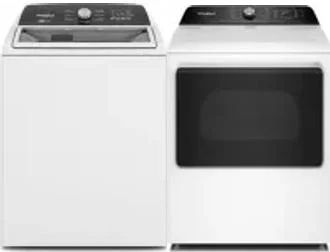 Side by Side Washer & Dryer Set