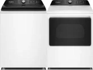 Side by Side Washer & Dryer Set