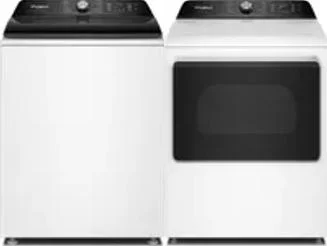 Side by Side Washer & Dryer Set