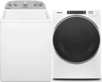 Side by Side Washer & Dryer Set