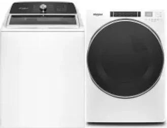 Side by Side Washer & Dryer Set